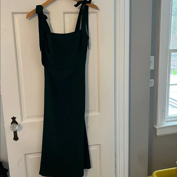 NWOT Petal & Pup Laurel Midi Dress in Emerald - Picture 2 of 6